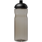 H2O Active® Eco Base 650 ml drikkeflaske med kuppelformet låg - Koksgrå/Ensfarvet sort