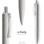 Ballpoint Pen e-Forty Soft White
