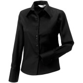 Ladies' Long Sleeve Ultimate Non-iron Shirt Black 3XL