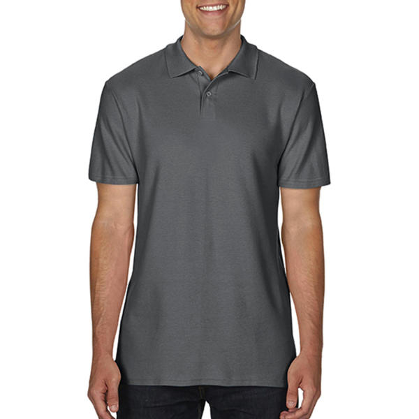 Softstyle Adult Pique Polo - Charcoal - 3XL