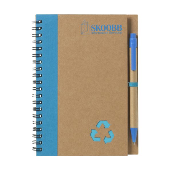 RecycleNote notitieboek met opdruk