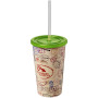 Brite-Americano® 350 ml double-walled stadium cup - Lime