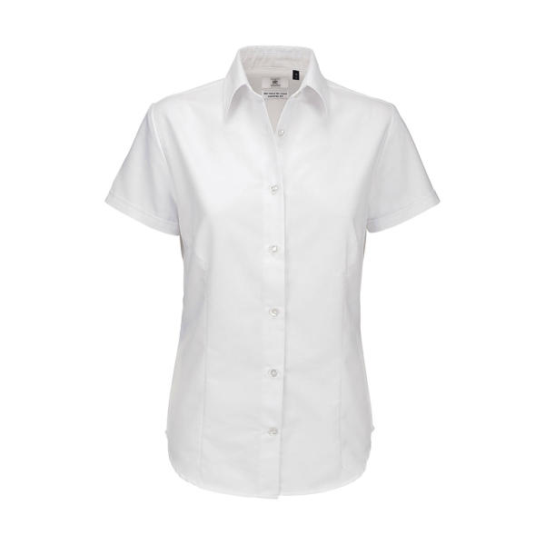 Oxford SSL/women Shirt - White