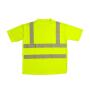 Hi-Vis T-Shirt, Fluorescent Orange, 3XL, Warrior