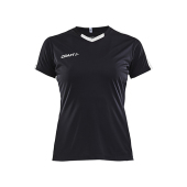 Progress contrast jersey wmn black/white xs