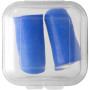 Serenity earplugs with travel case - Royal blue