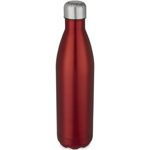 Cove 750 ml vacuüm geïsoleerde roestvrijstalen fles - Rood