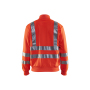 Sweatshirt met rits High Vis