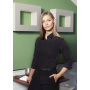 BF 10 Ladies' Blouse Classic with 3/4 Arm - black - 2XL