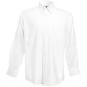 Long Sleeve Oxford Shirt (65-114-0) White S