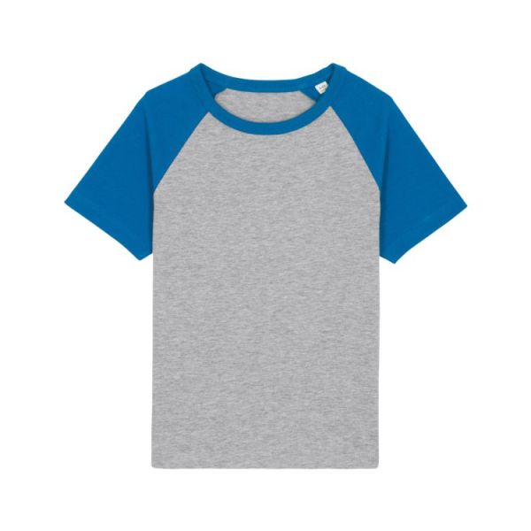 Mini Catcher Short Sleeve - Kinder-T-shirt met contrasterende mouwen