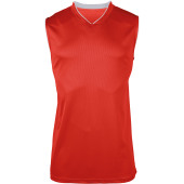 Kids' basketball jersey Sporty Red 4/6 years