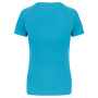 Functioneel damessportshirt Light Turquoise L