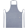 Pheebs 200 g/m² recycled cotton apron - Heather blue