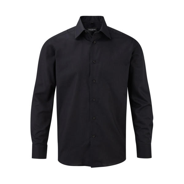 Oxford Shirt LS - Black