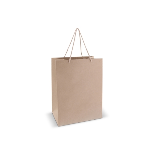 Paper gift bag 120g/m² 30x20x40cm - Brown