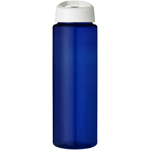 H2O Active® Eco Vibe 850 ml spout lid sport bottle - Blue/White