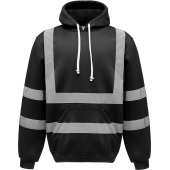 Hi-Vis pullover hoodie Black 3XL