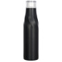 Hugo 650 ml koper vacuüm geïsoleerde drinkfles met auto verzegeling - Zwart