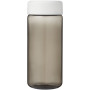 H2O Active® Octave Tritan™ 600 ml screw cap water bottle - Charcoal/White