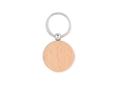 TOTY WOOD - Houten sleutelhanger rond TOTY WOOD - Houten sleutelhanger rond