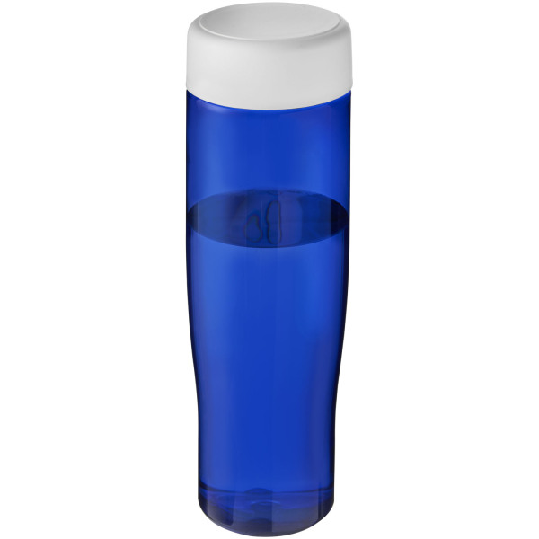 H2O Active® Tempo 700 ml screw cap water bottle - Blue/White