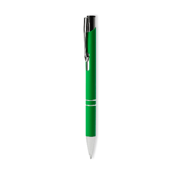 LIPSI balpen soft met lasergravering - middengroen LIPSI balpen soft met lasergravering - middengroen