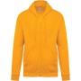 Sweater met rits en capuchon Yellow M