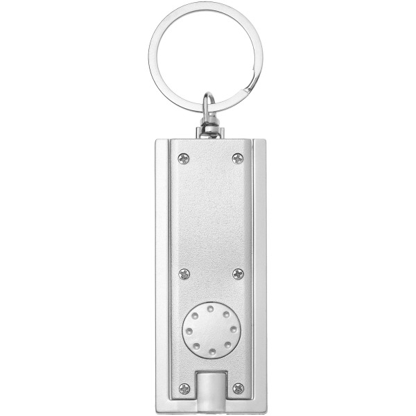 Castor LED keychain light - Silver