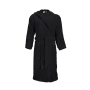 Bathrobe Hooded - Black