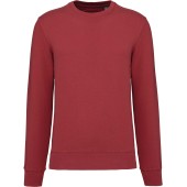 Ecologische sweater met ronde hals Terracotta Red 5XL