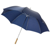 Karl 30" golfparaply med trähandtag - Marinblå