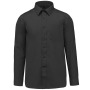 Overhemd in onderhoudsvriendelijk polykatoen-popeline heren Zinc 4XL