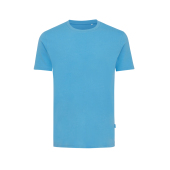 Iqoniq Bryce t-shirt i genanvendt bomuld, tranquil blue (S)