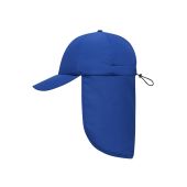 MB6243 6 Panel Cap with Neck Guard royal one size