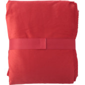 Polyester (190gr/m2) deken rood