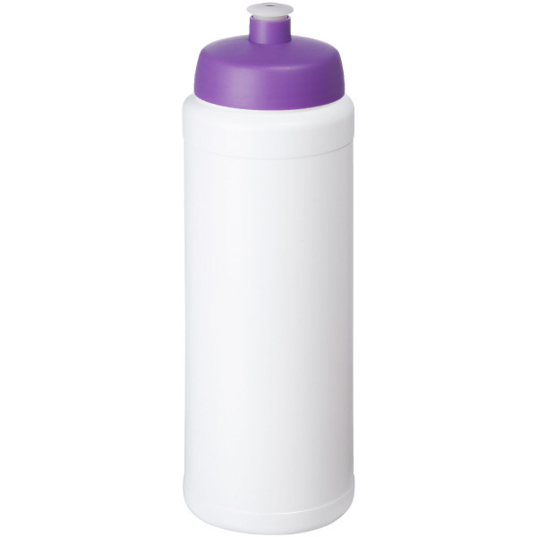 Baseline® Plus grip 750 ml sports lid sport bottle - White/Purple