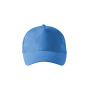 5P Cap unisex azure blue adjustable