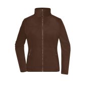 Ladies' Fleece Jacket - brown - XS