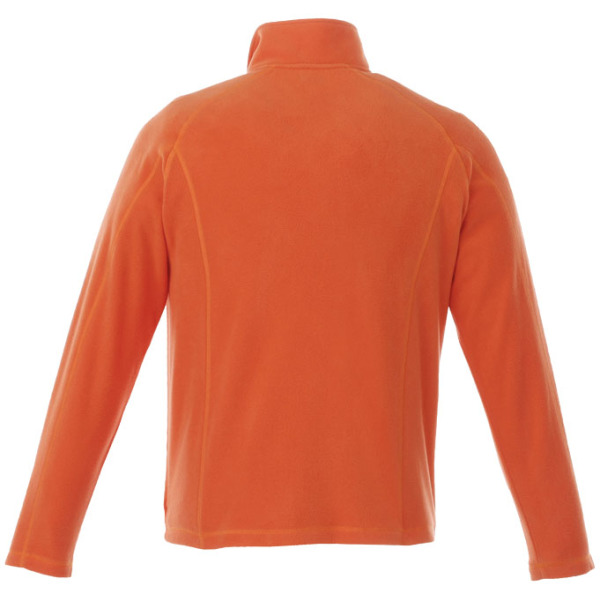 Rixford fleece heren jas met ritssluiting - Oranje - XL