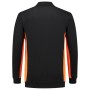Polosweater Bicolor 302003 Black-Orange 7XL