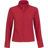 Id.701 Ladies' Softshell Jacket Red / Warm Grey M
