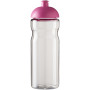 H2O Active® Base 650 ml dome lid sport bottle - Transparent/Pink