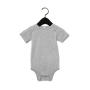 Baby Triblend Short Sleeve Onesie - Grey Triblend - 18-24