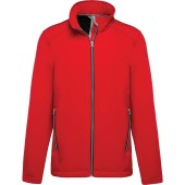 2-laagse herensoftshelljas Red M