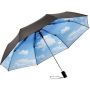AC pocket umbrella FARE® Nature - black/cloud design