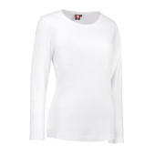 Interlock T-shirt | long-sleeved | women - White, S