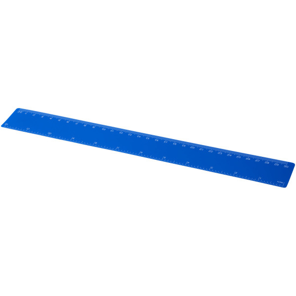 Rothko 30 cm plastic ruler - Blue
