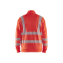 Sweatshirt met rits High Vis