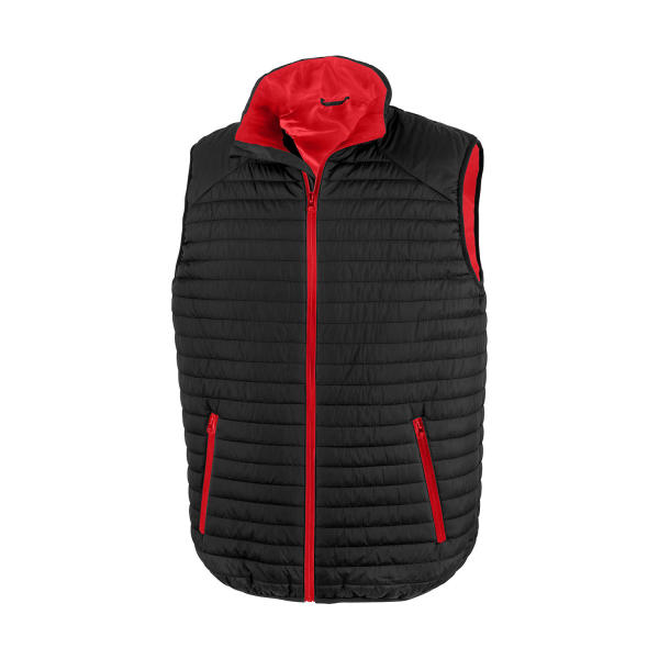 Thermoquilt Gilet - Black/Red